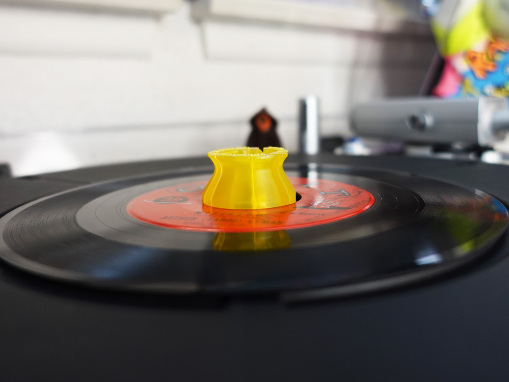 Groove 45 Vinyl Record Adapter