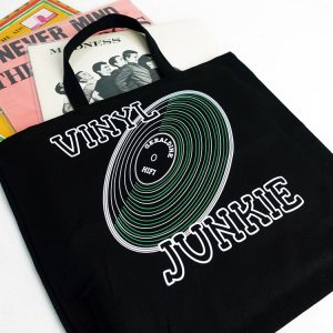I'm a Vinyl Junkie | Record Tote Bag | Geraldine Hifi